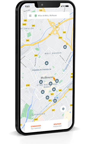 Radio Taxis Mulhouse application mobile