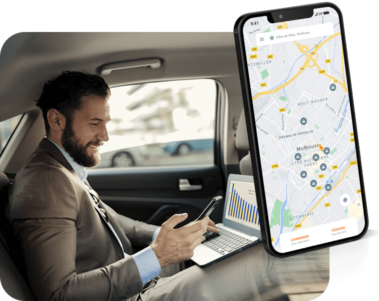 Radio Taxis Mulhouse application mobile